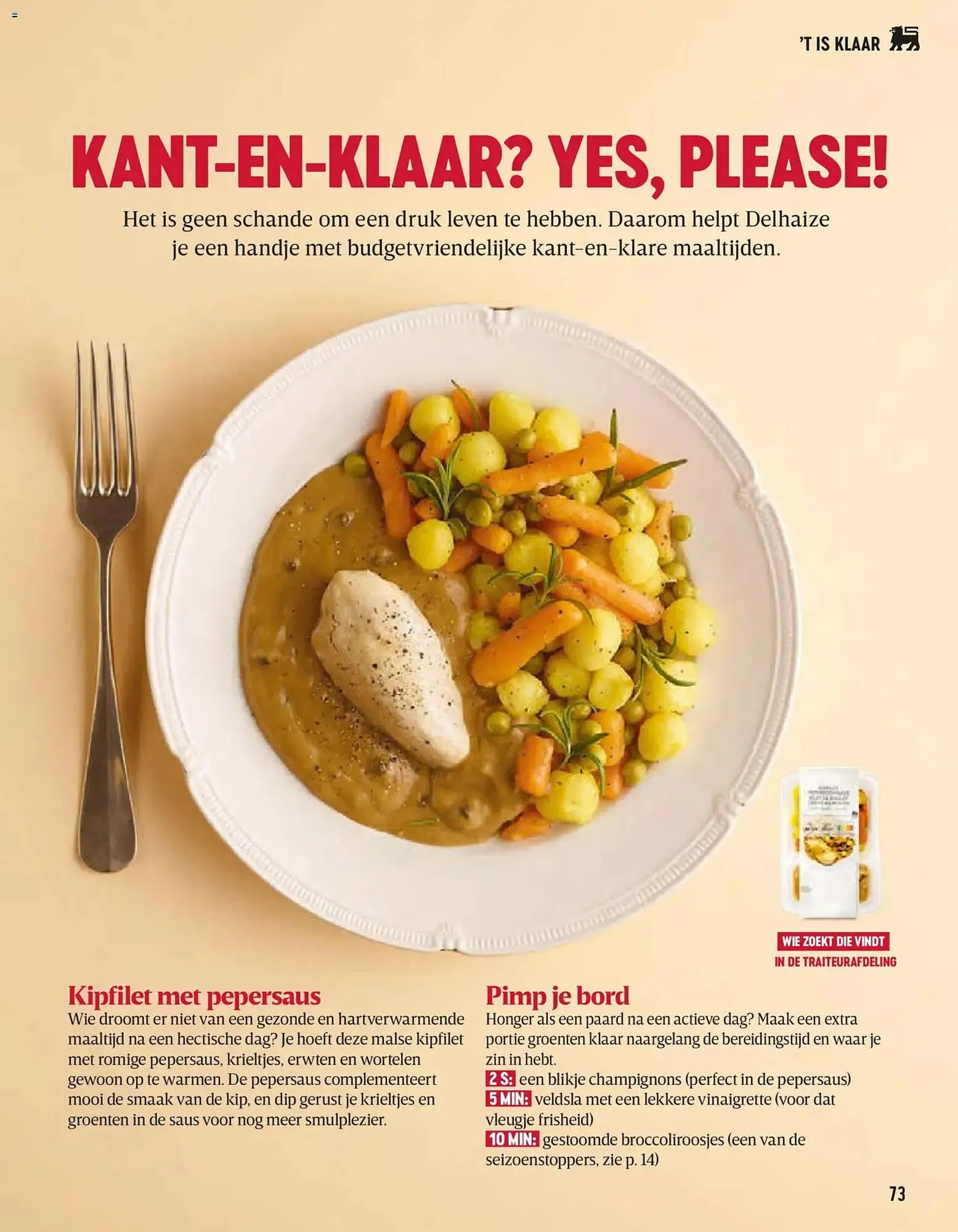 Delhaize magazine van 23 januari tot 31 maart 2026 - folder pagina 73