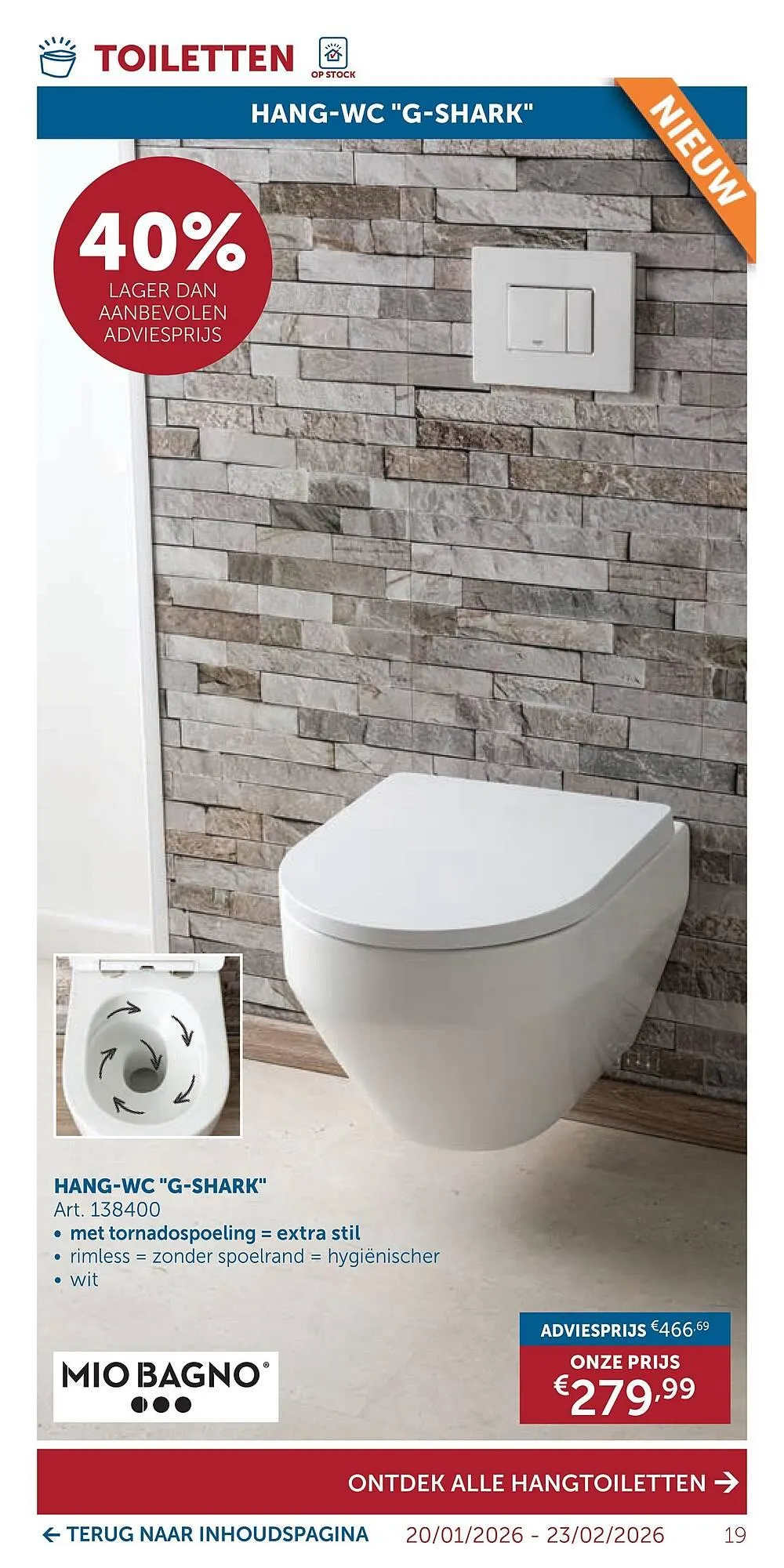 Zelfbouwmarkt folder van 20 januari tot 23 februari 2026 - folder pagina 19