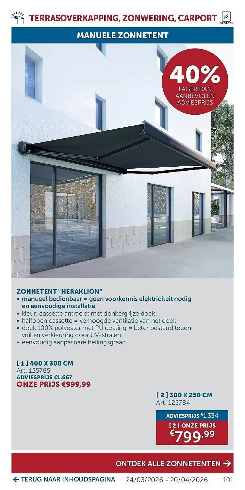 Zelfbouwmarkt folder van 24 maart tot 20 april 2026 - folder pagina 101