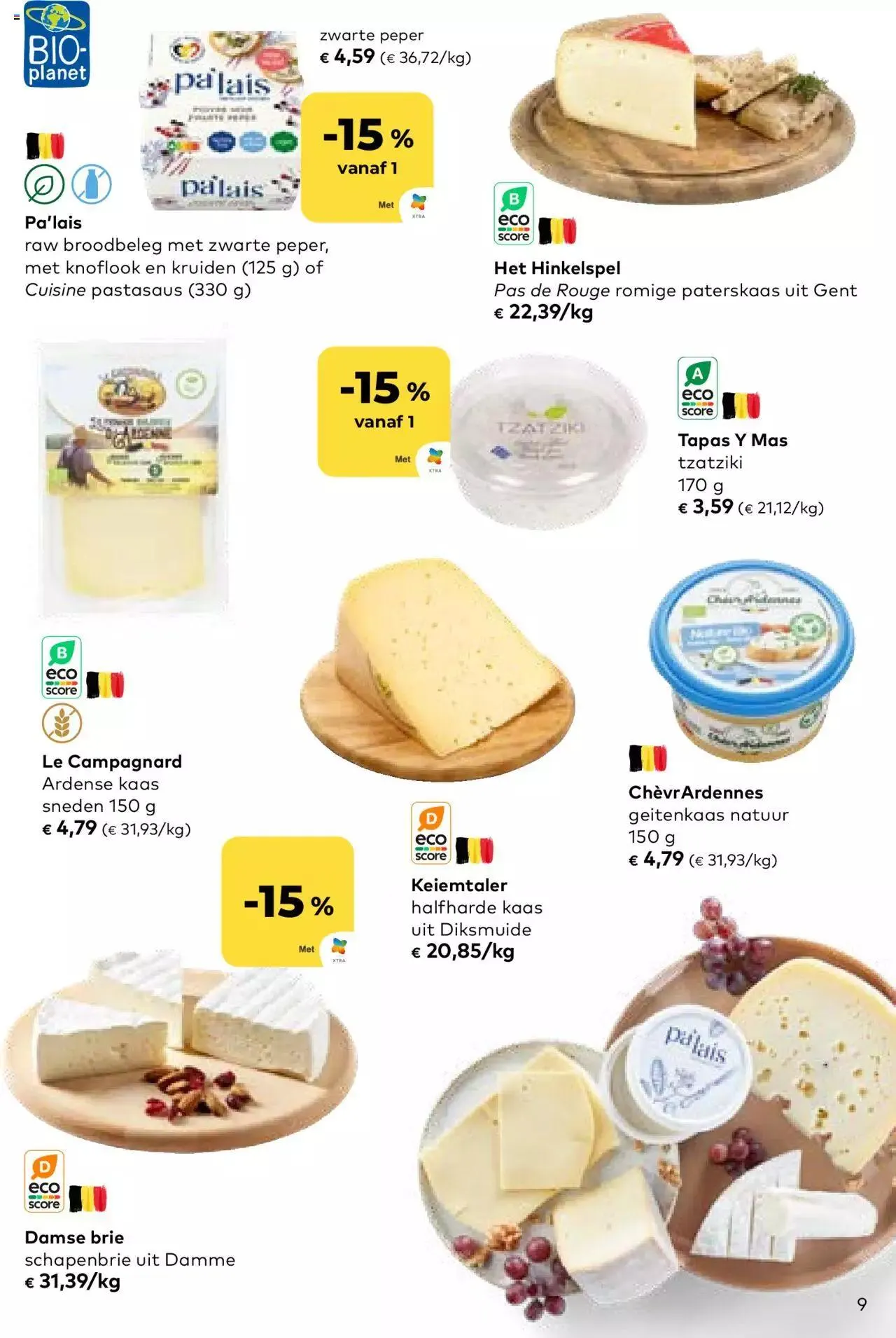 BioPlanet folder van 20 juni tot 31 december 2023 - folder pagina 9