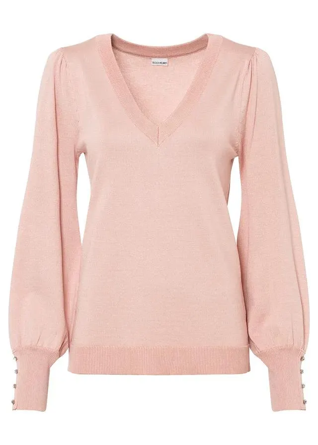 Pull en fine maille, viscose majoritaire