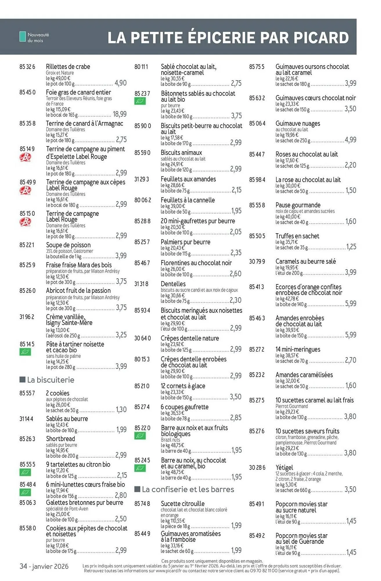 Picard folder van 7 januari tot 5 april 2026 - folder pagina 34