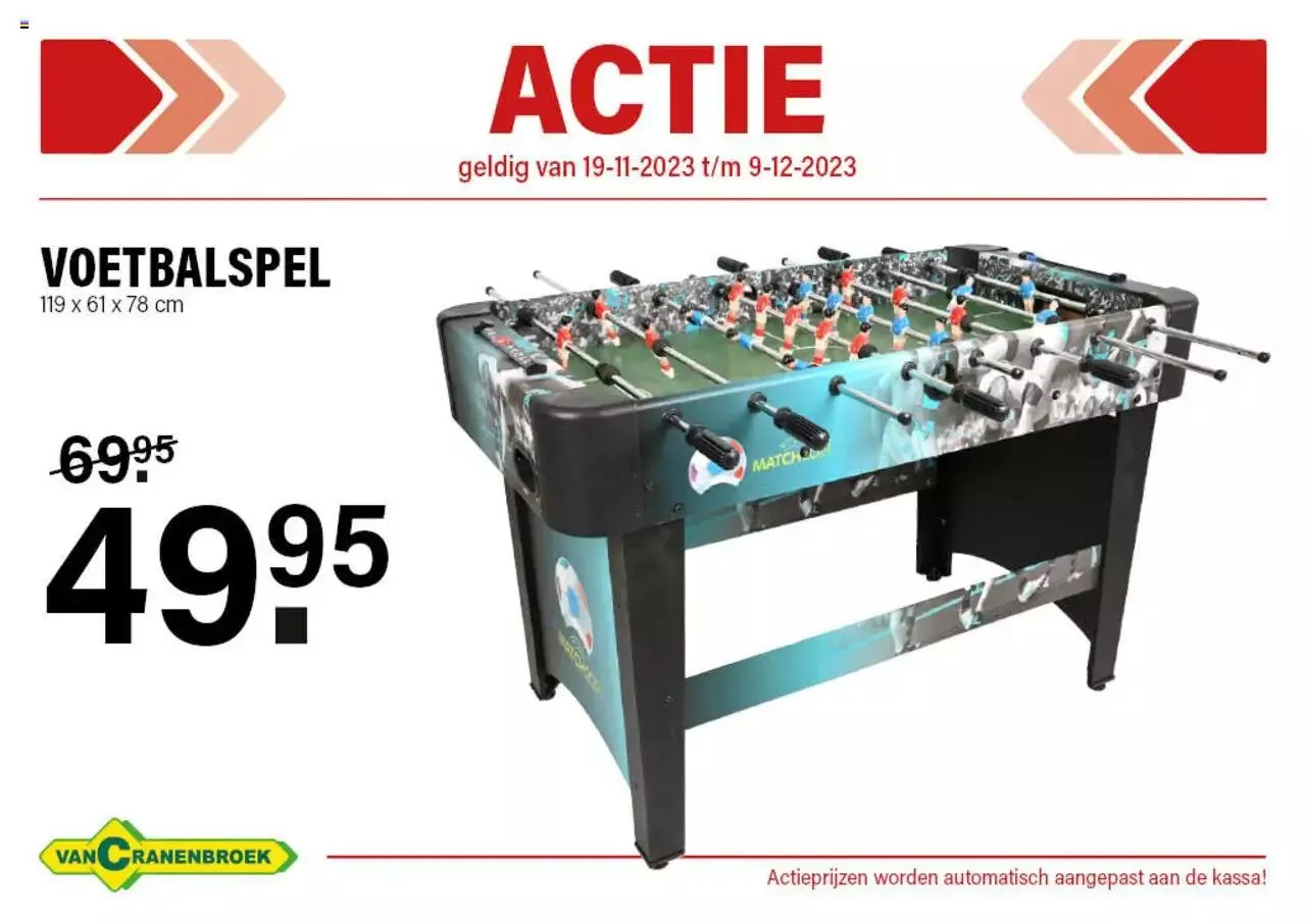 Van Cranenbroek folder / publicité van 9 december tot 31 december 2023 - folder pagina 22