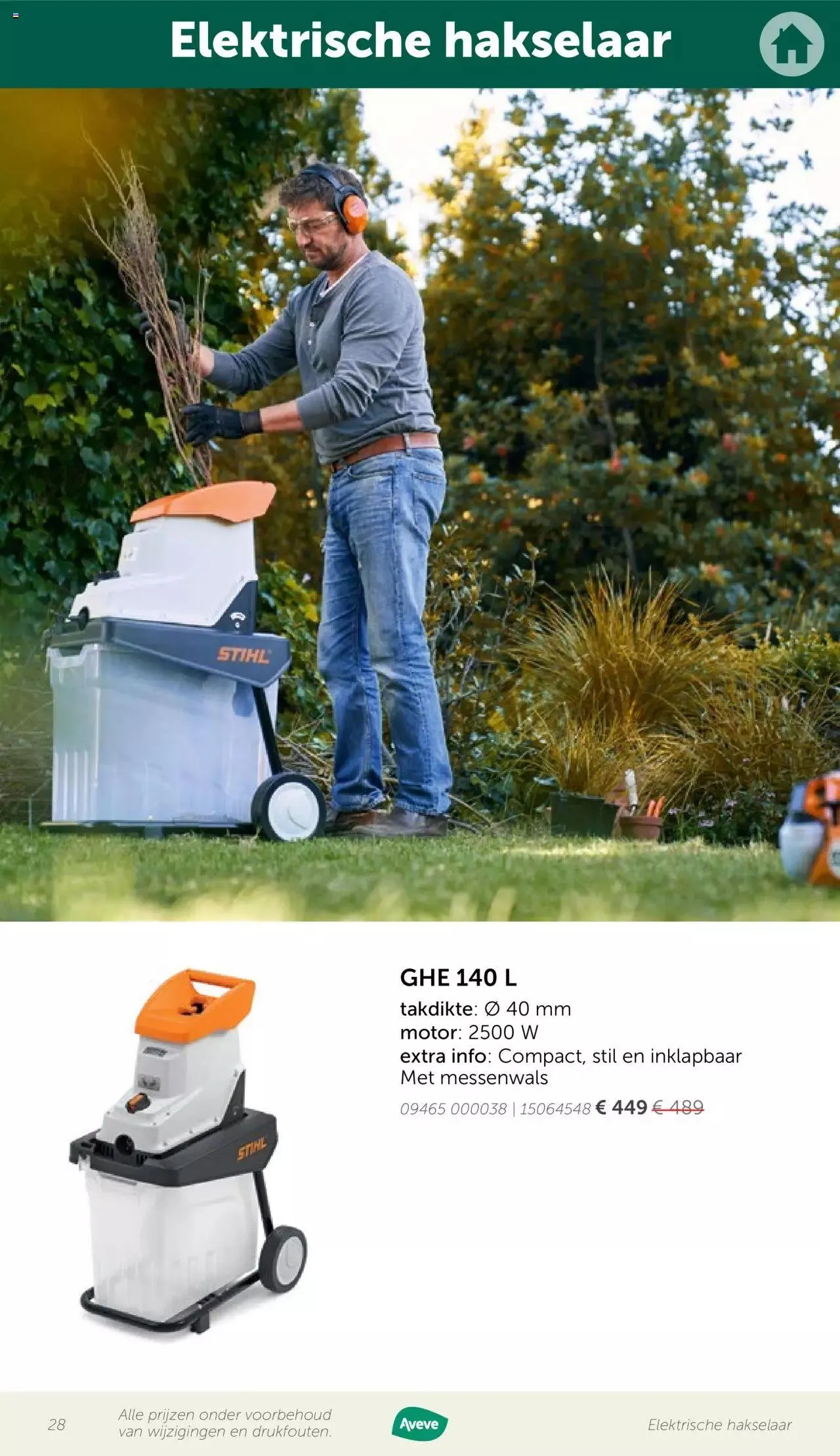 Aveve folder - Gids tuinmachines van 12 mei tot 31 december 2023 - folder pagina 28