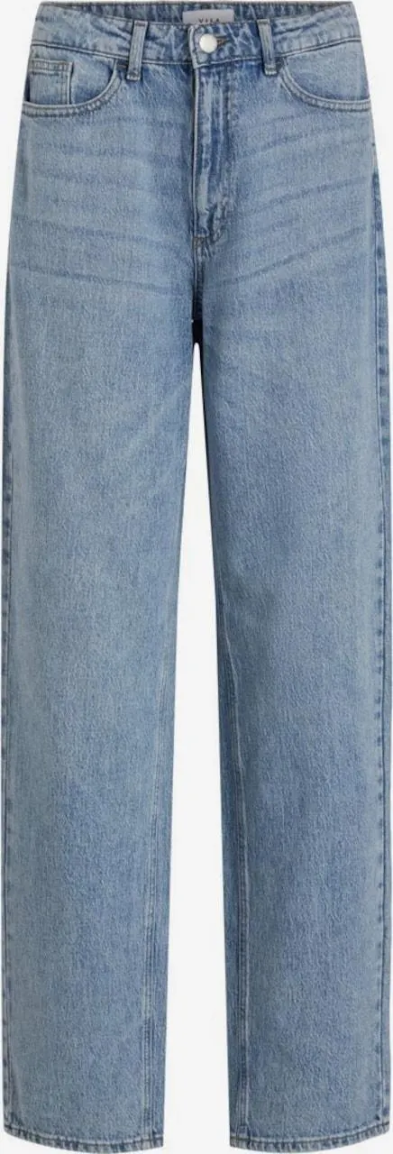 VILA Loosefit Jeans 'Vikelly' in Blauw Denim