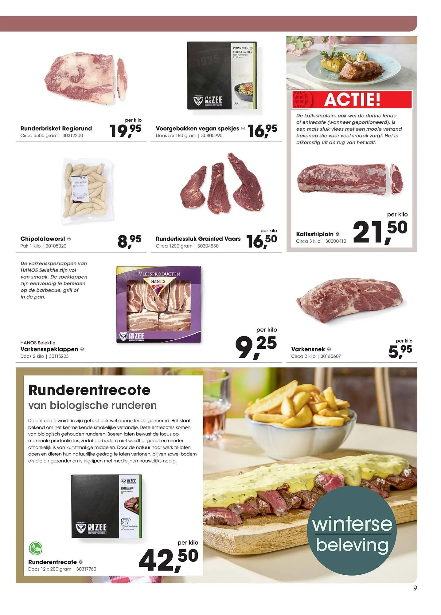 Hanos folder van 12 januari tot 25 januari 2026 - folder pagina 9