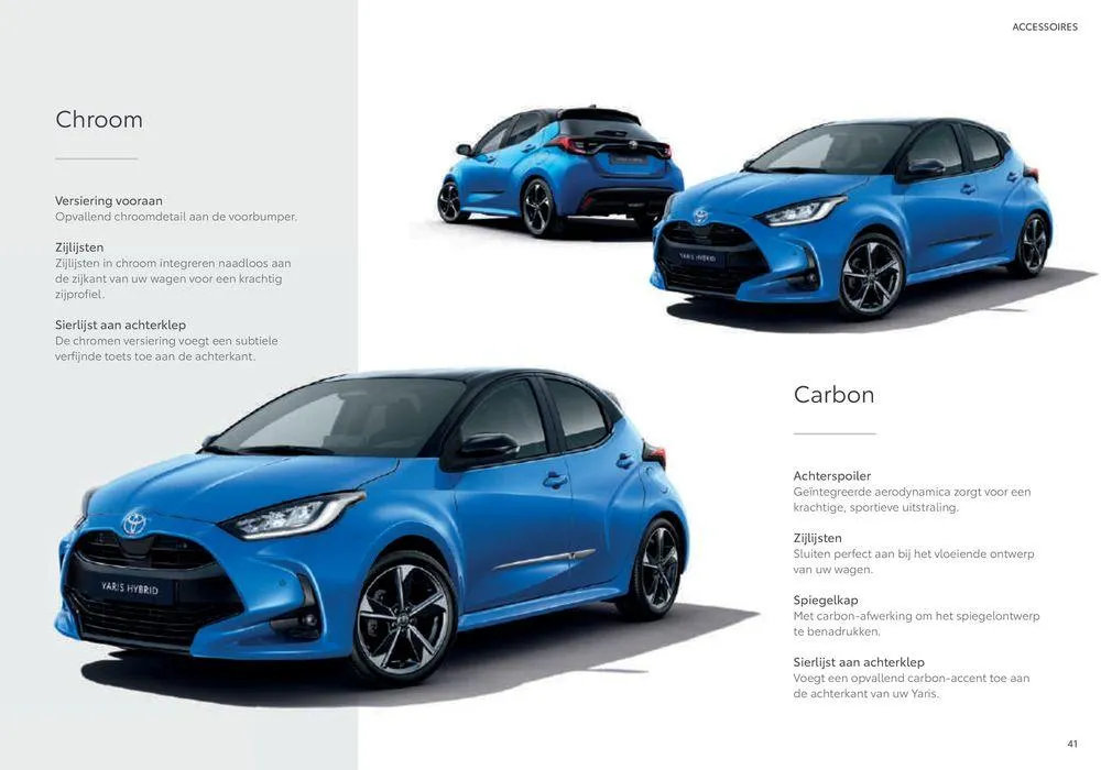 Yaris van 1 juli tot 1 juli 2025 - folder pagina 41