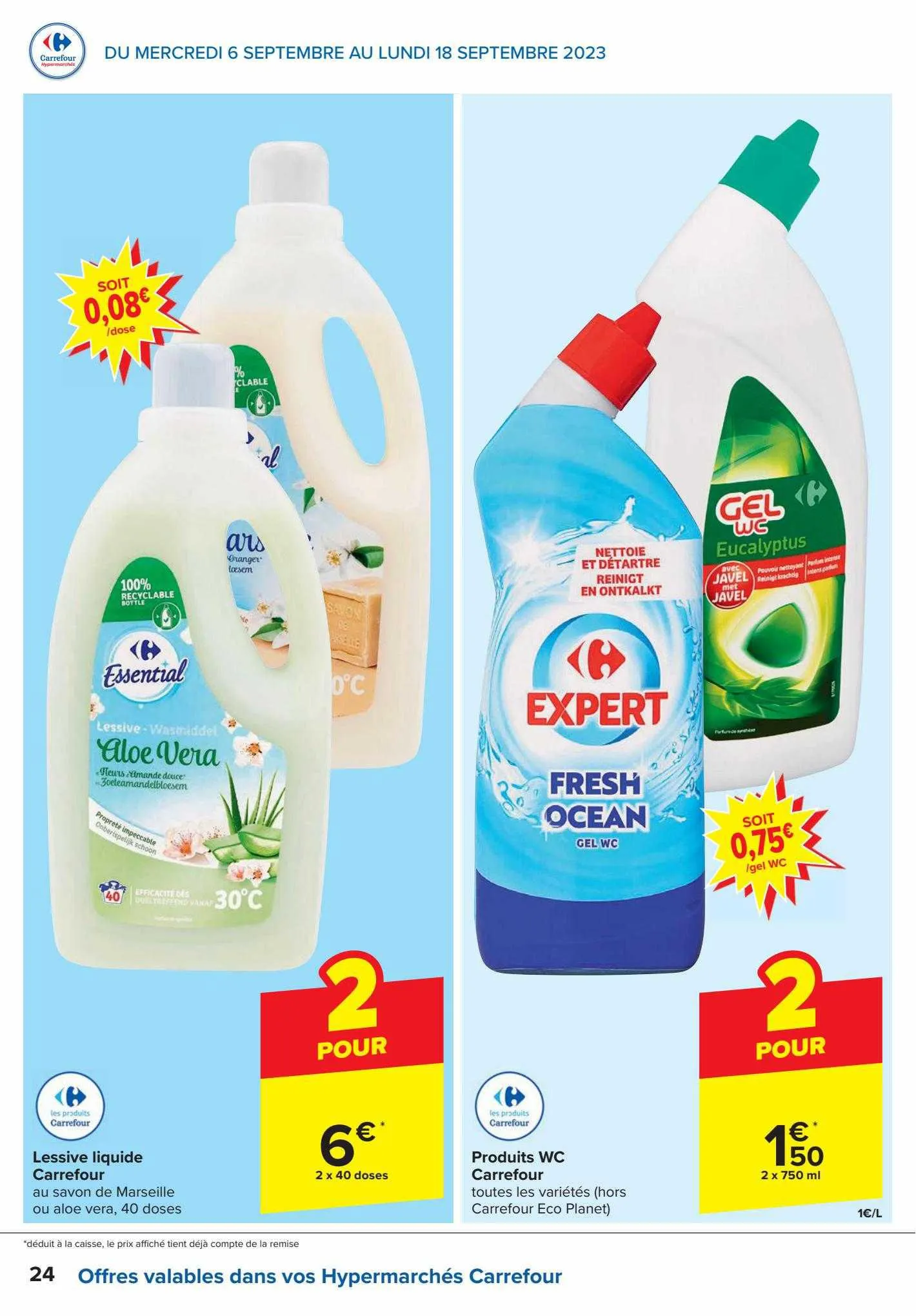 Carrefour Express Folder (FR) van 15 september tot 15 september 2023 - folder pagina 24