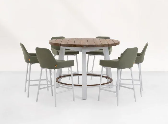 Nuna barstoel met Texas bartafel rond