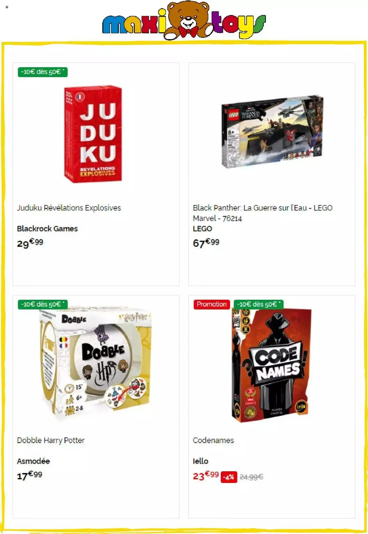 Maxi Toys - Folder / Dépliant van 31 januari tot 31 december 2023 - folder pagina 2