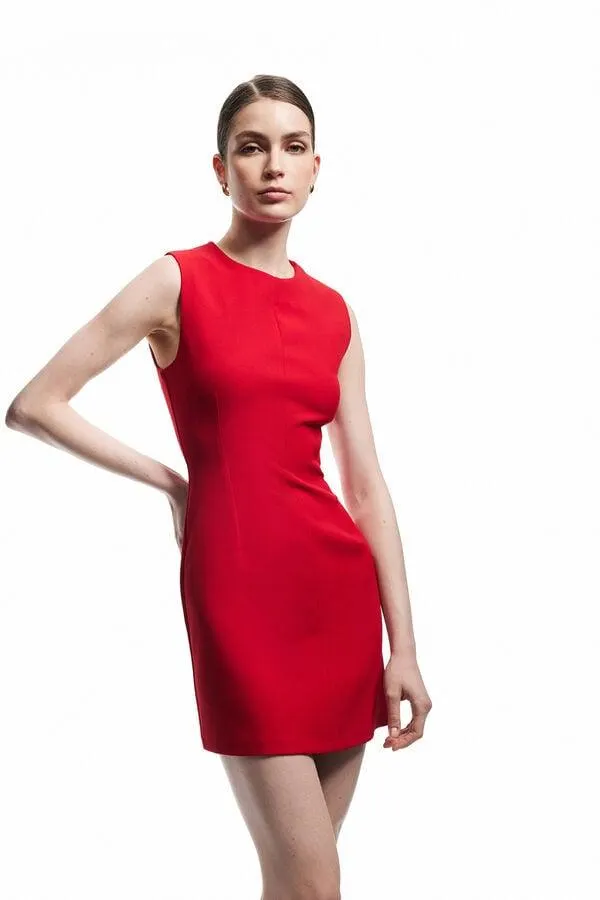 Minivestido sin mangas