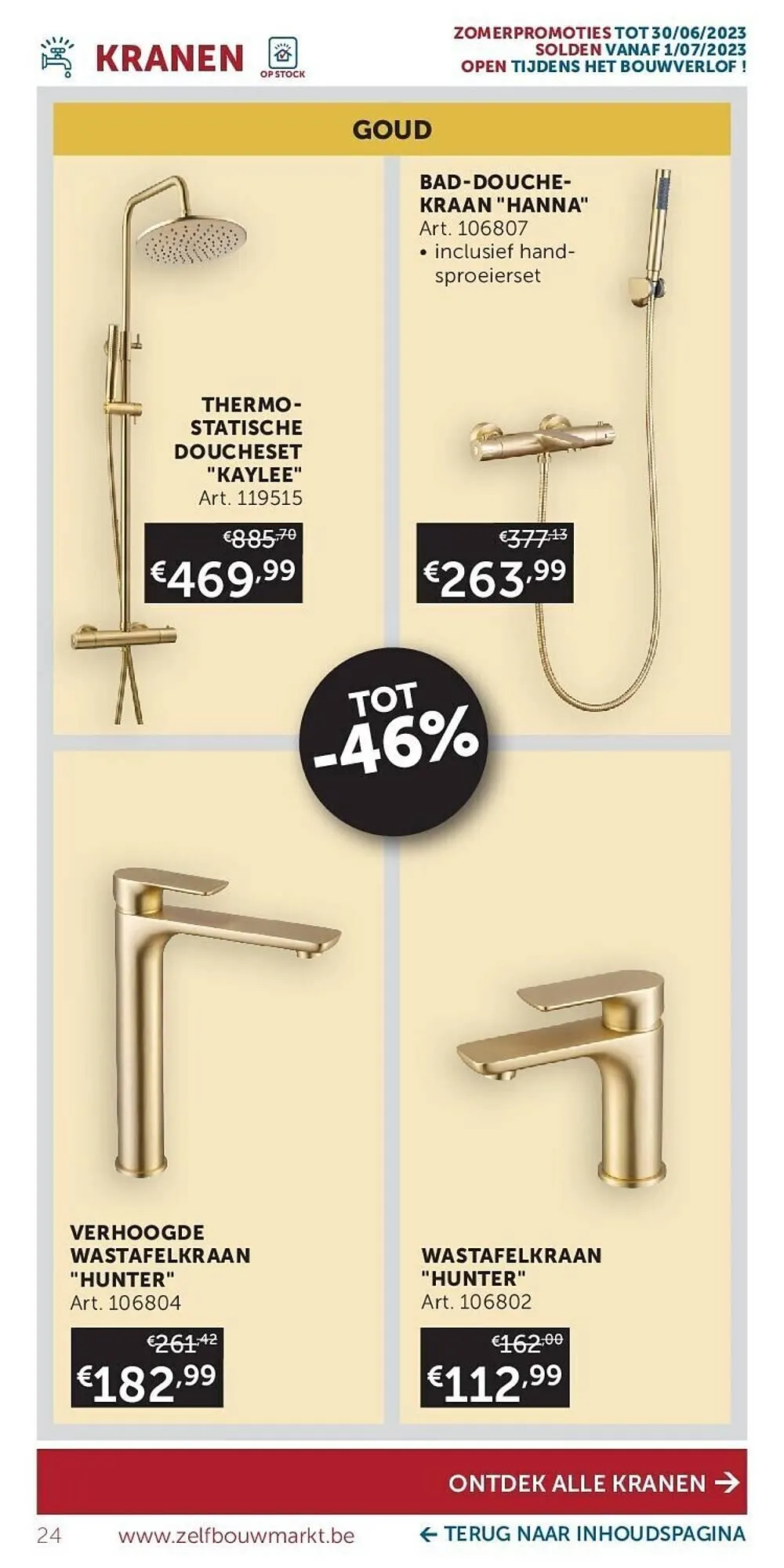 Zelfbouwmarkt folder van 20 juni tot 17 juli 2023 - folder pagina 24