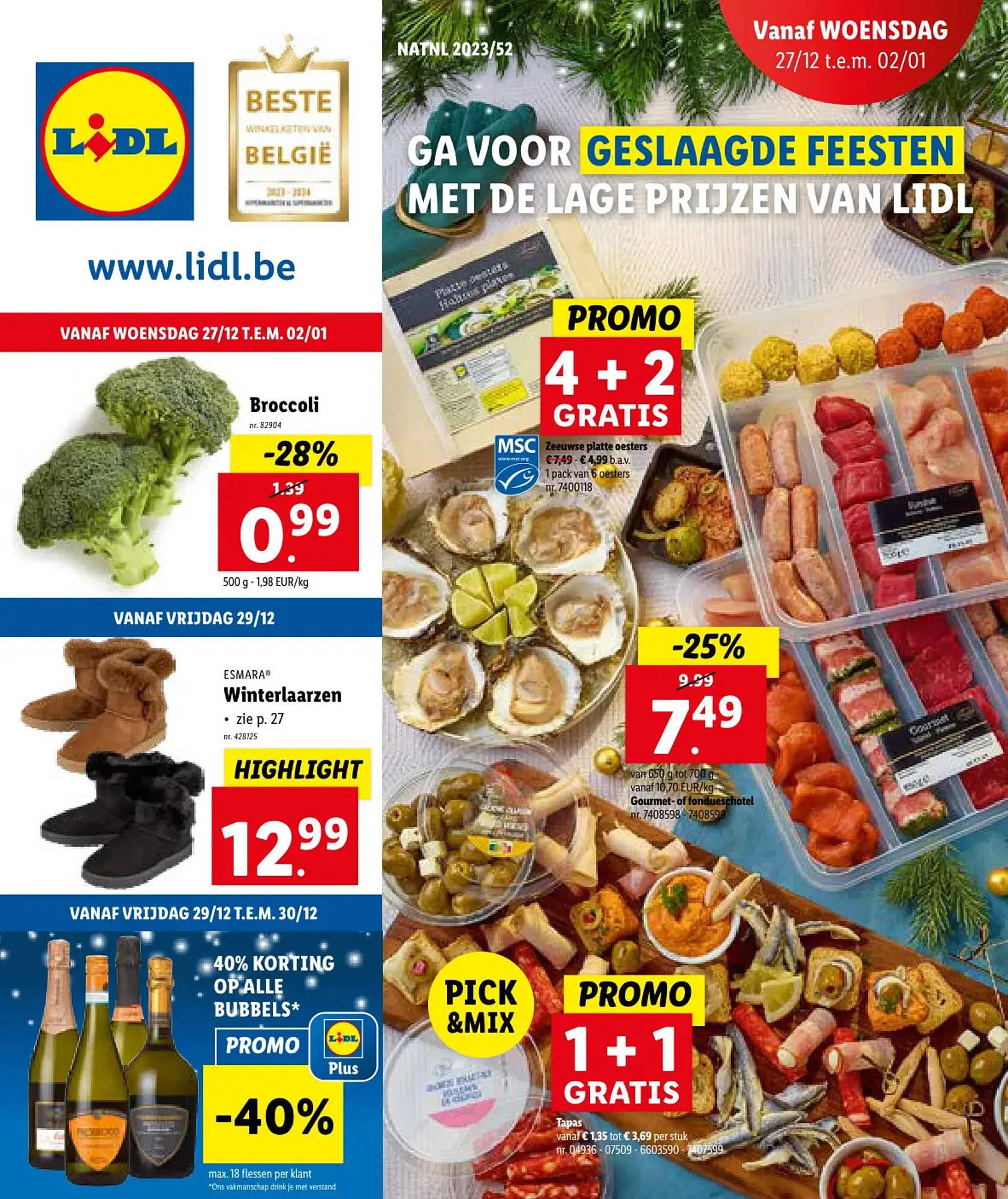 Lidl Folder van 27 december tot 2 januari 2024 - folder pagina 