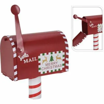 DH8039200 Brievenbus Kerst - 23 x 15 x 26,5 cm