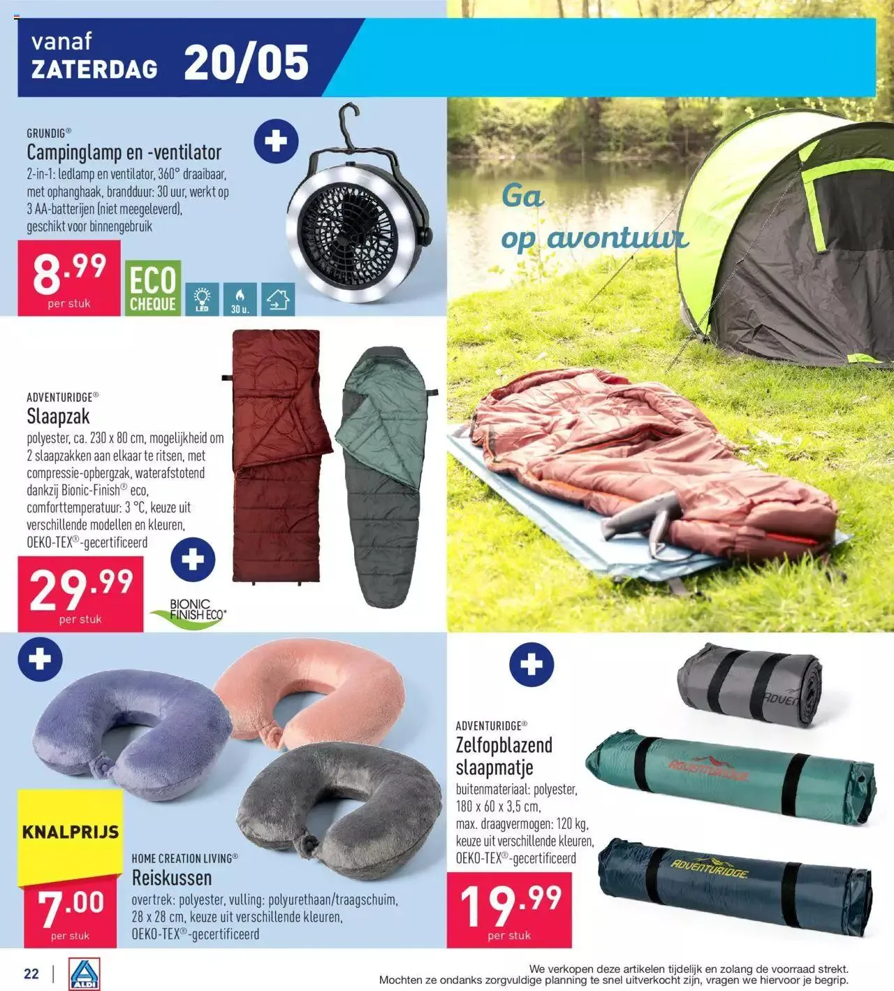 Aldi folder week 20 van 21 mei tot 31 december 2023 - folder pagina 22