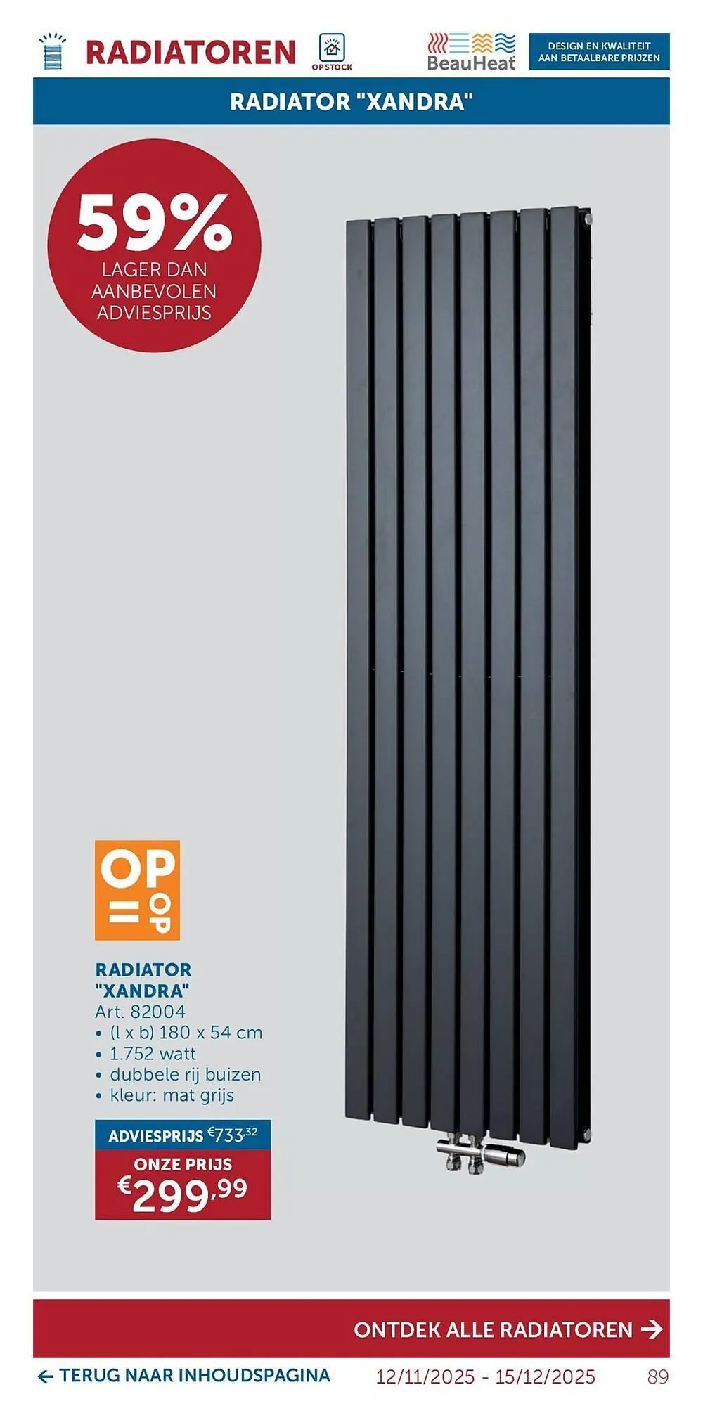 Zelfbouwmarkt folder van 12 november tot 15 december 2025 - folder pagina 89