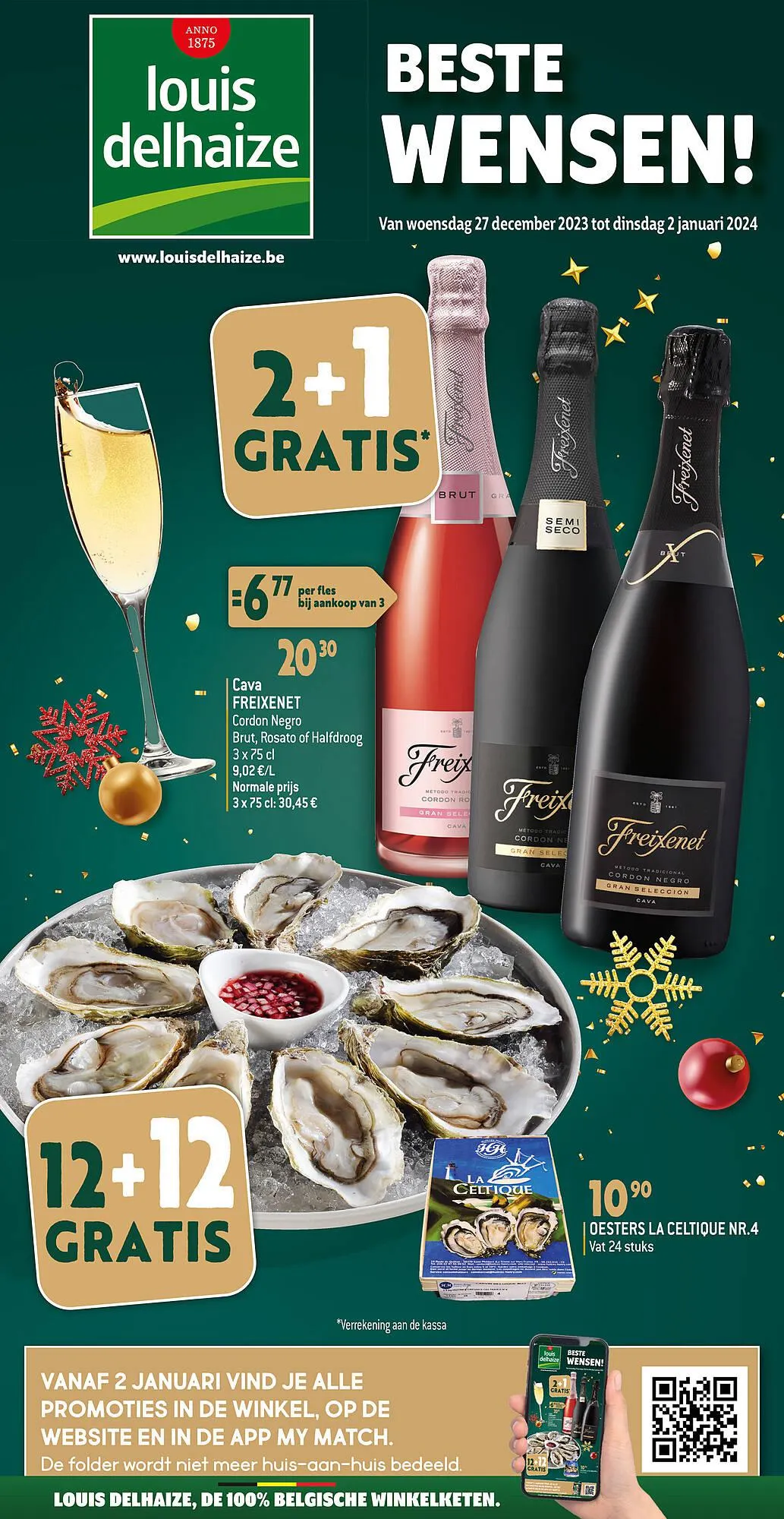 Louis Delhaize folder van 27 december tot 2 januari 2024 - folder pagina 