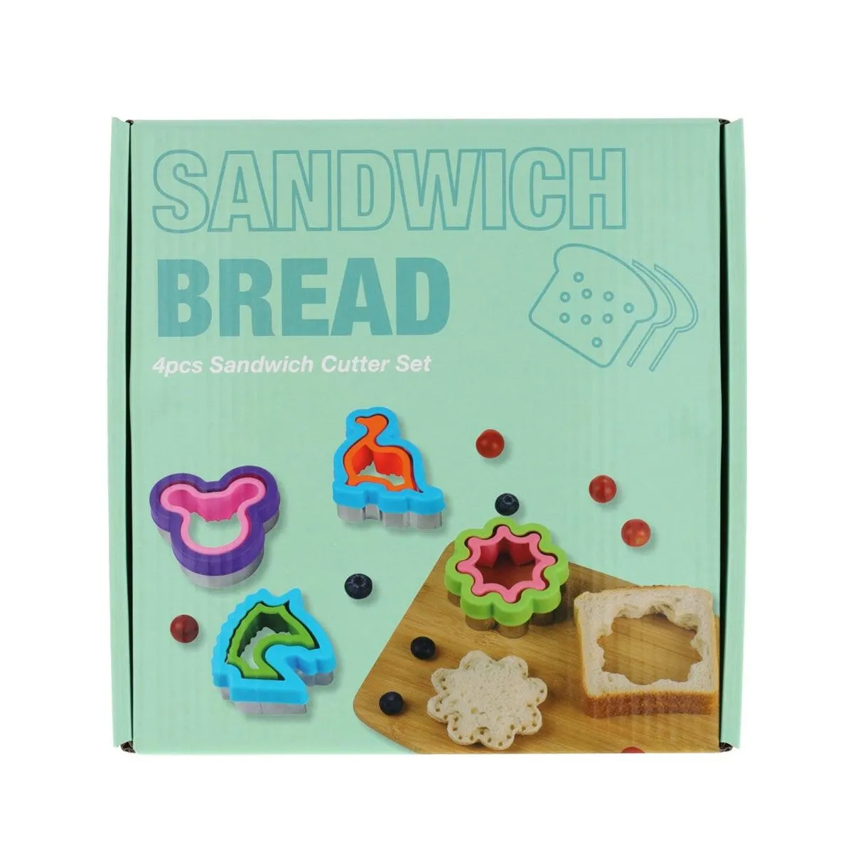 Uitsteekvormpjes brood