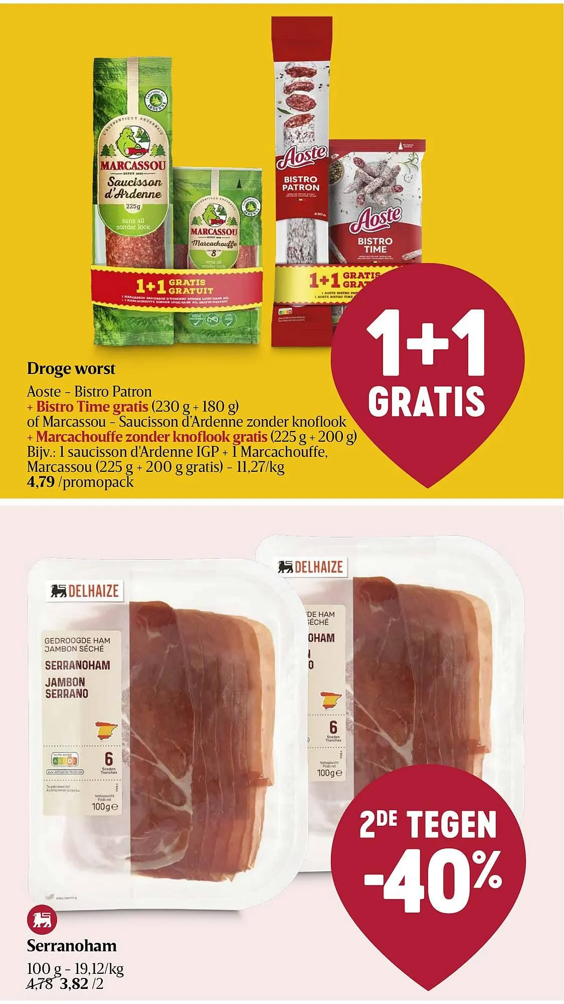 Delhaize Fresh Atelier folder van 25 april tot 1 mei 2024 - folder pagina 14