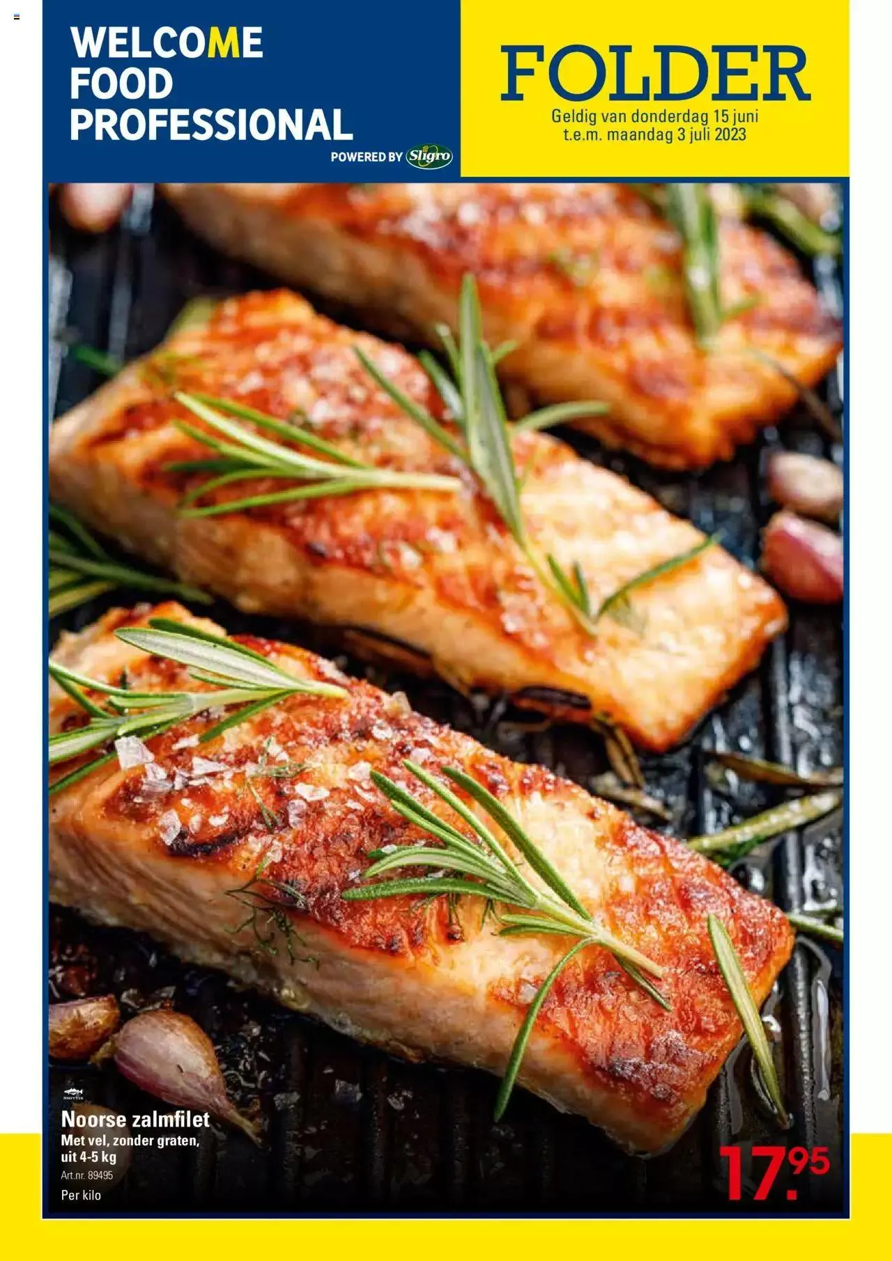 Metro folder - Restaurant van 3 juli tot 31 december 2023 - folder pagina 1