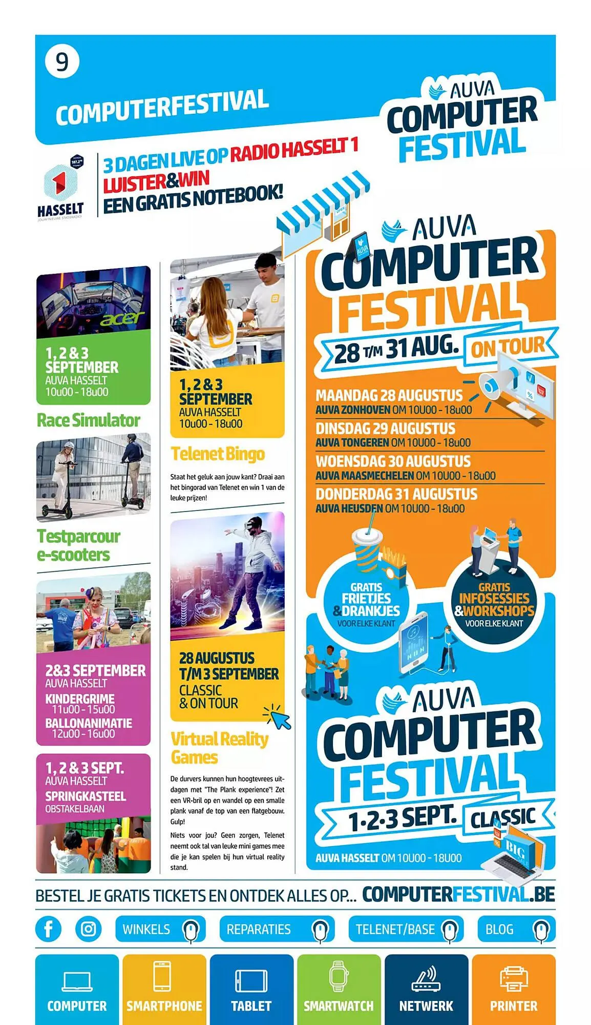 AUVA Folder van 31 augustus tot 31 augustus 2023 - folder pagina 9