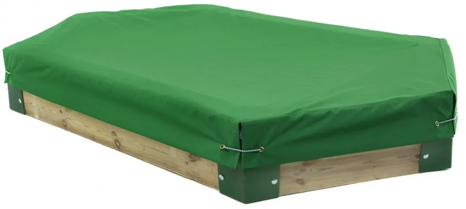 Hörby Bruk afdekhoes voor zandbak 210 cm polyester groen