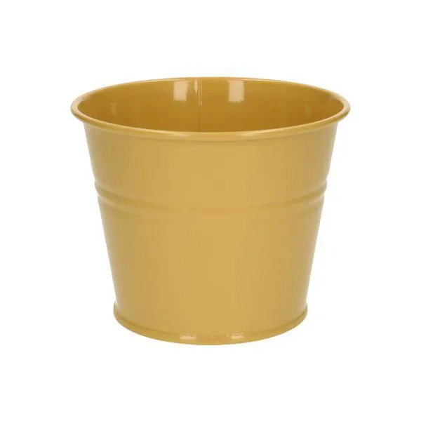 Bloempot, zink, zandkleur, Ø 14,5 cm