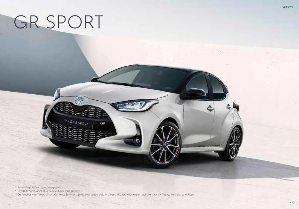 Yaris van 1 juli tot 1 juli 2025 - folder pagina 31