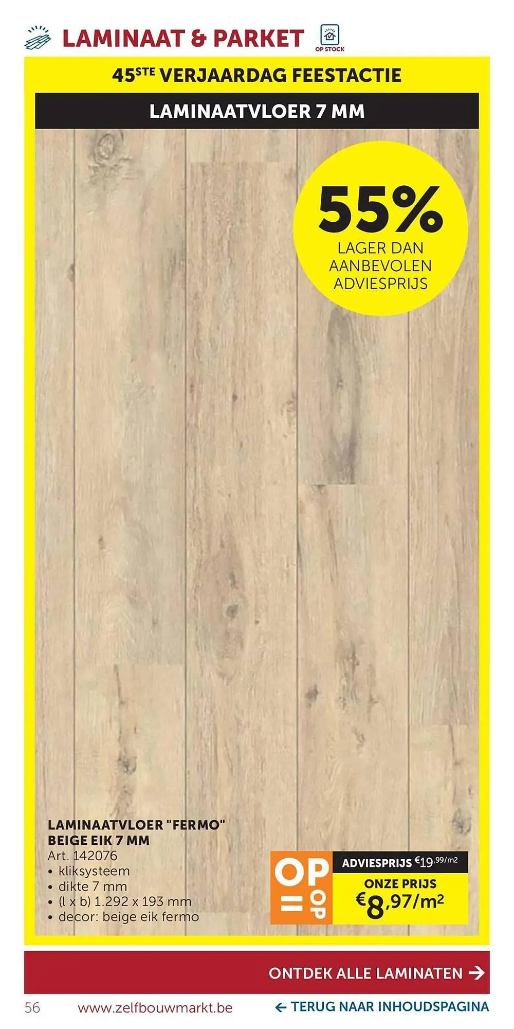 Zelfbouwmarkt folder van 14 oktober tot 10 november 2025 - folder pagina 56