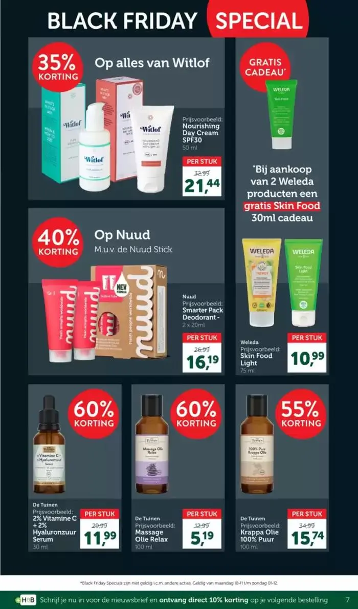 Black Friday van 18 november tot 1 december 2024 - folder pagina 7