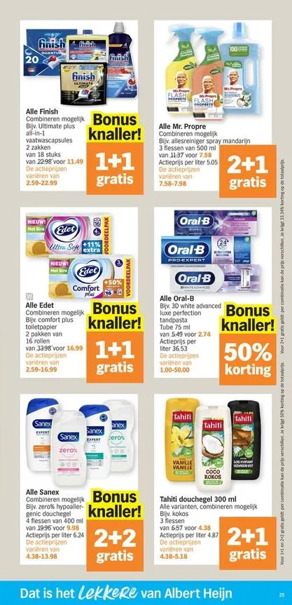 Albert Heijn folder tot 14.04.2024 van 9 april tot 14 april 2024 - folder pagina 25