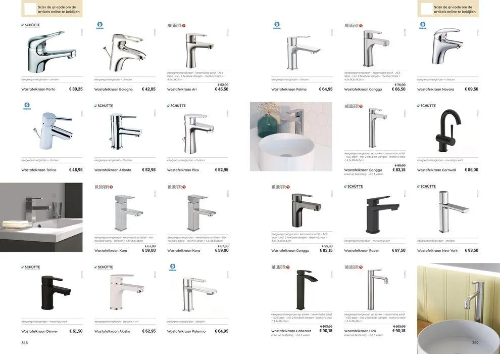 Badkamercatalogus van 10 juli tot 31 december 2024 - folder pagina 180