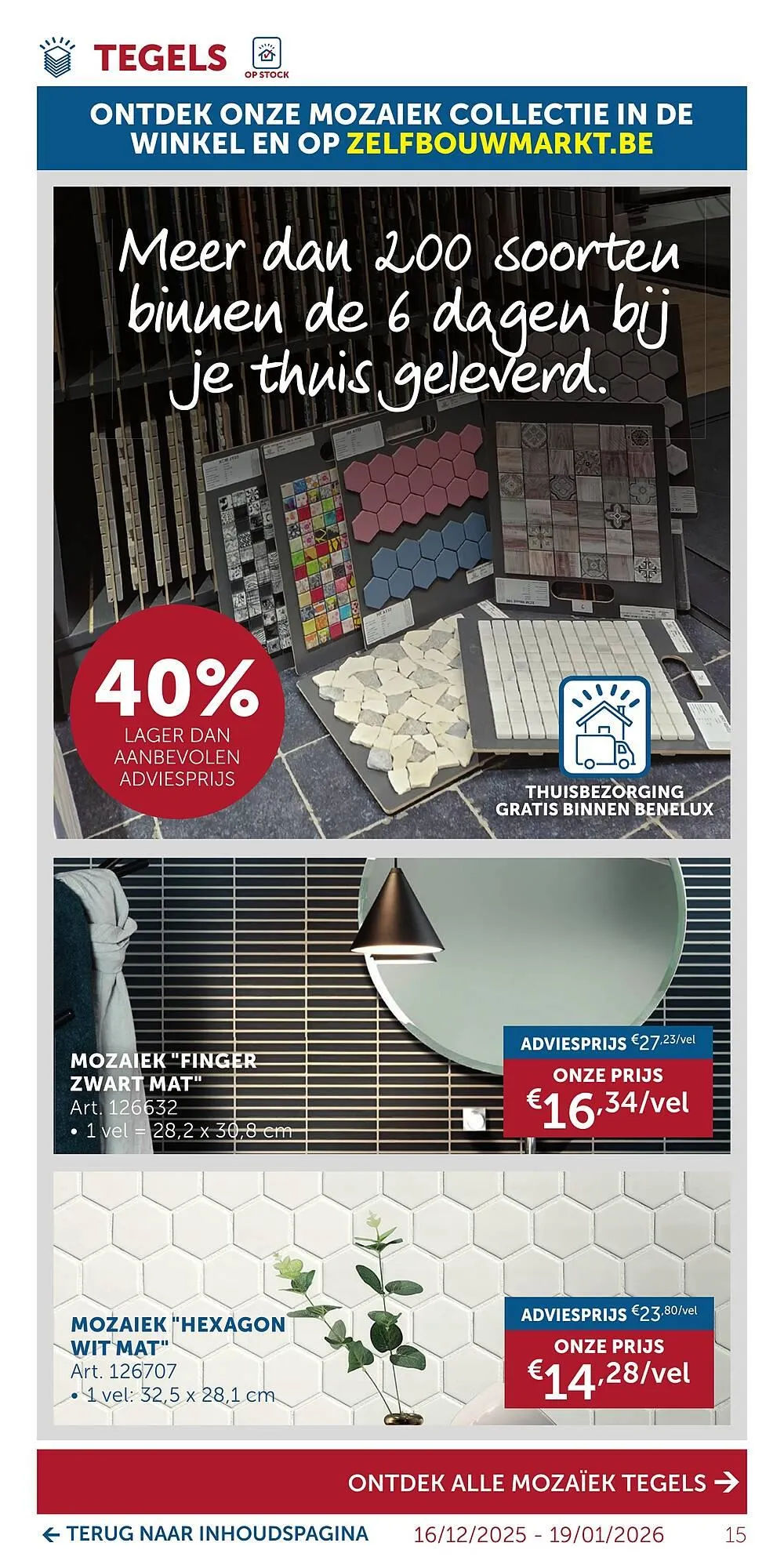 Zelfbouwmarkt folder van 15 december tot 19 januari 2026 - folder pagina 15