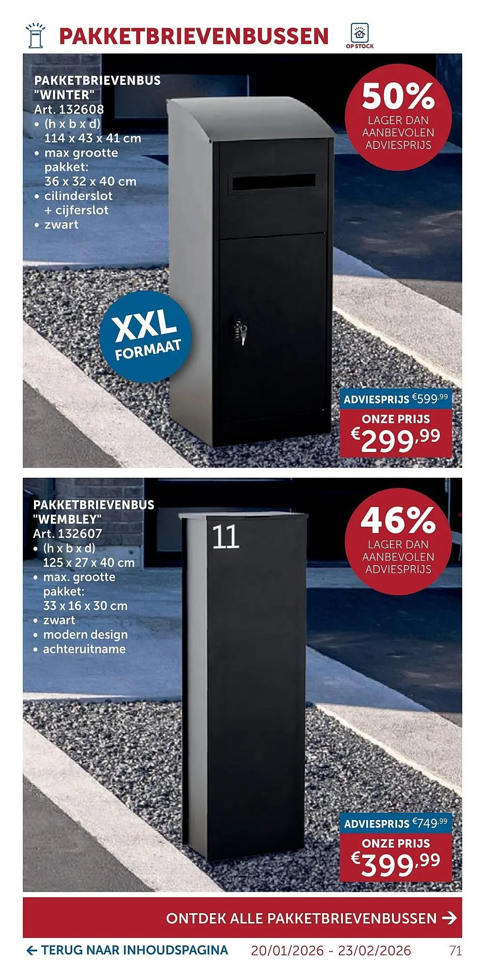 Zelfbouwmarkt folder van 20 januari tot 23 februari 2026 - folder pagina 71