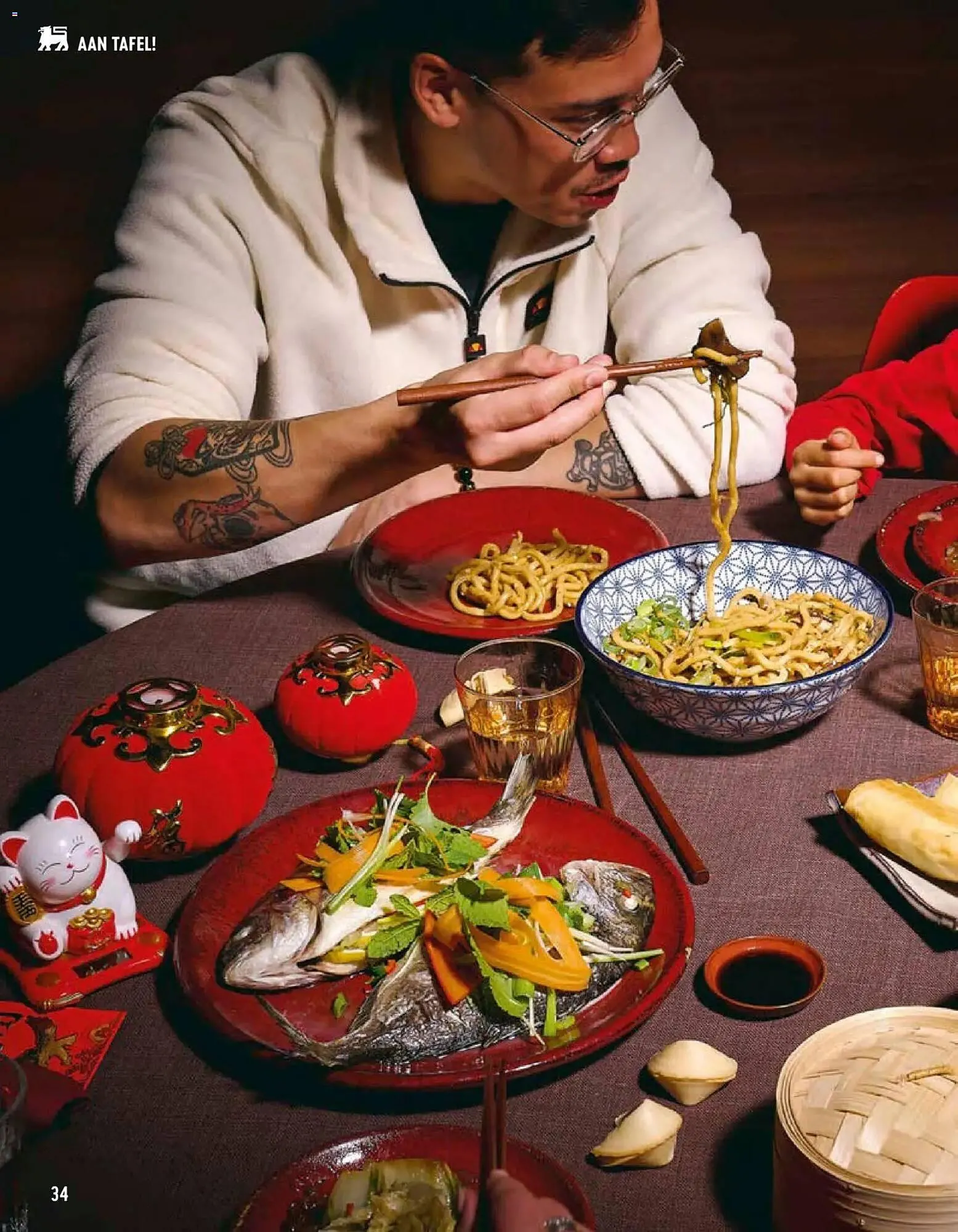 Delhaize magazine van 23 januari tot 31 maart 2026 - folder pagina 34