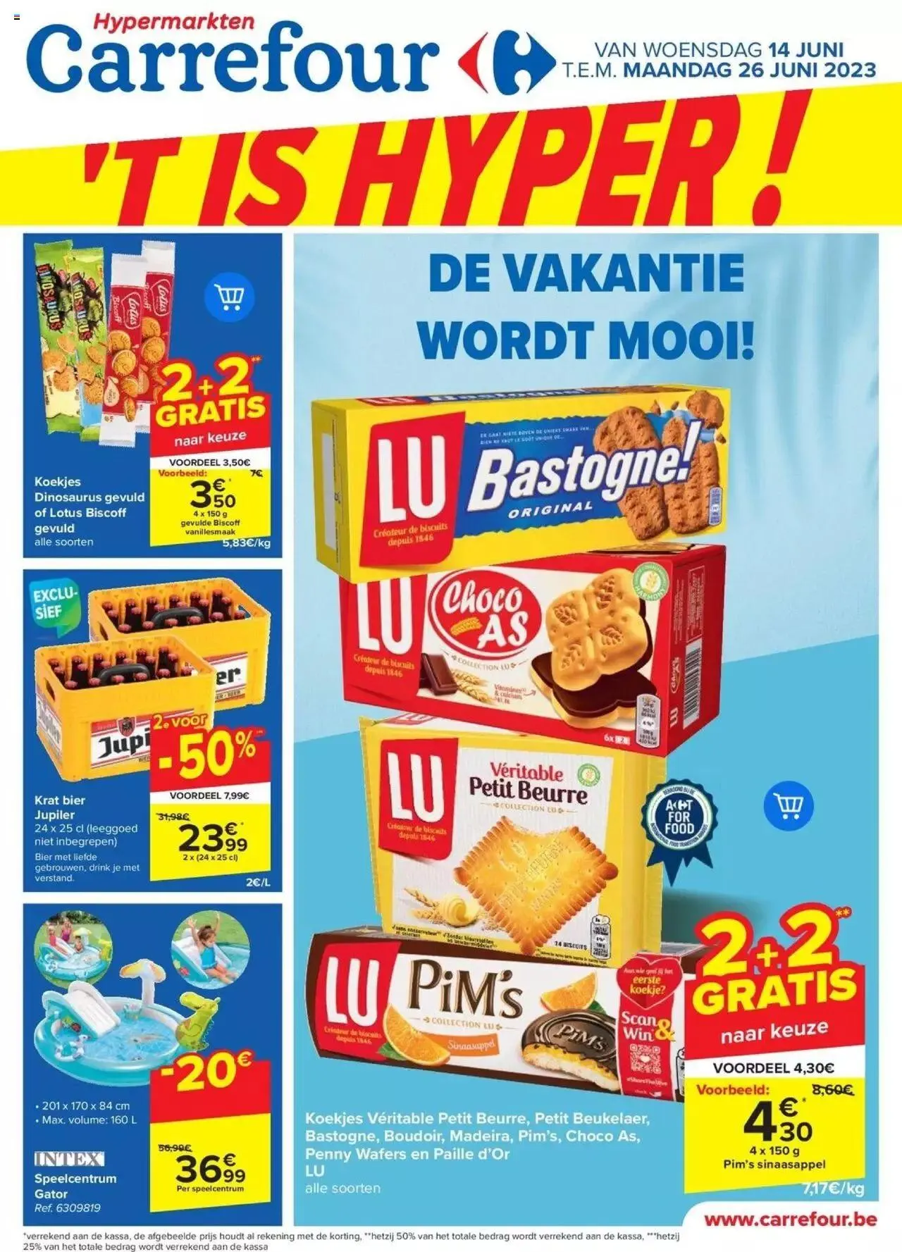 Carrefour folder week 24 van 26 juni tot 31 december 2023 - folder pagina 1