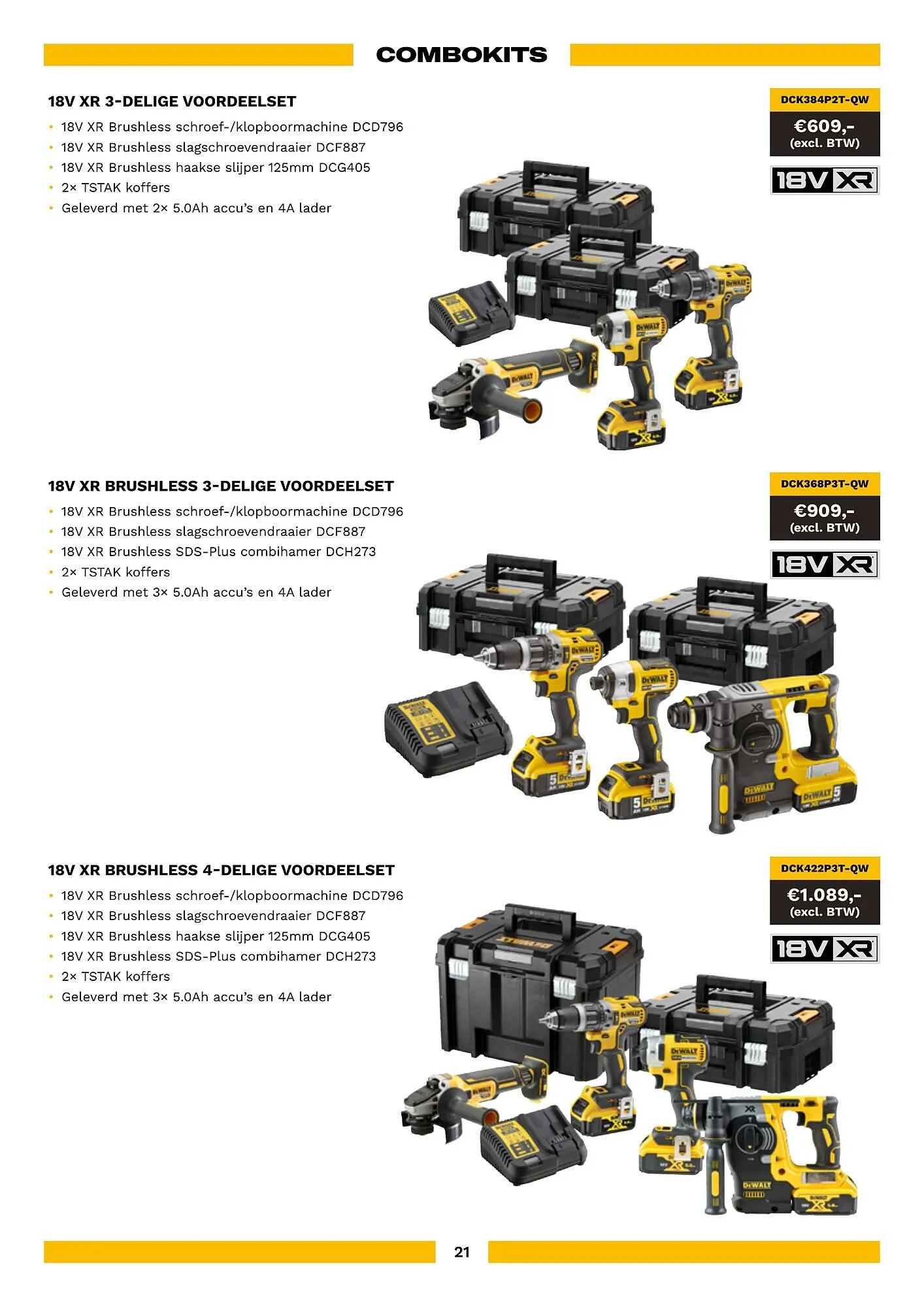 DeWALT folder van 1 februari tot 31 mei 2026 - folder pagina 21