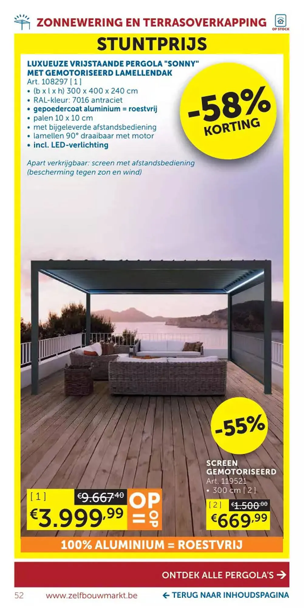 Zelfbouwmarkt folder van 18 juli tot 14 augustus 2023 - folder pagina 52