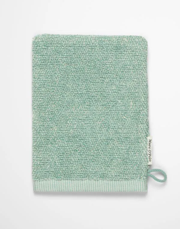 Marc O'Polo Timeless melange Aquamarine Washand