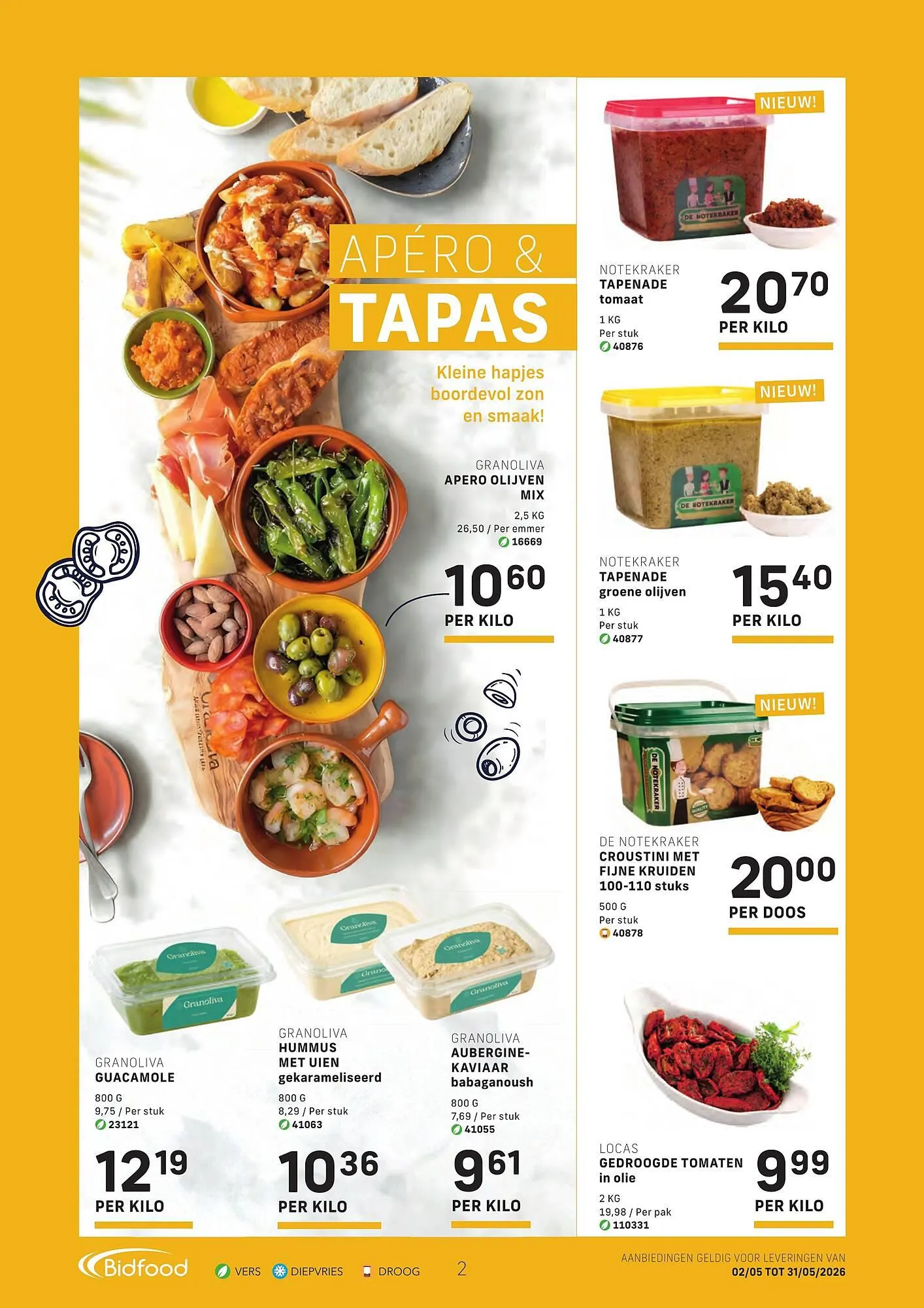 Bidfood folder van 2 mei tot 31 mei 2026 - folder pagina 2