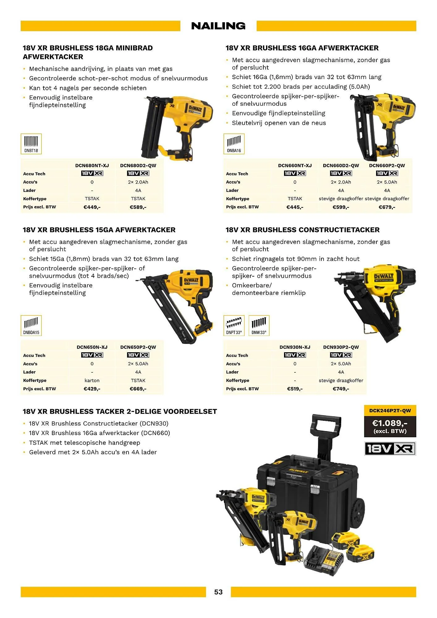 DeWALT folder van 1 februari tot 31 mei 2026 - folder pagina 53