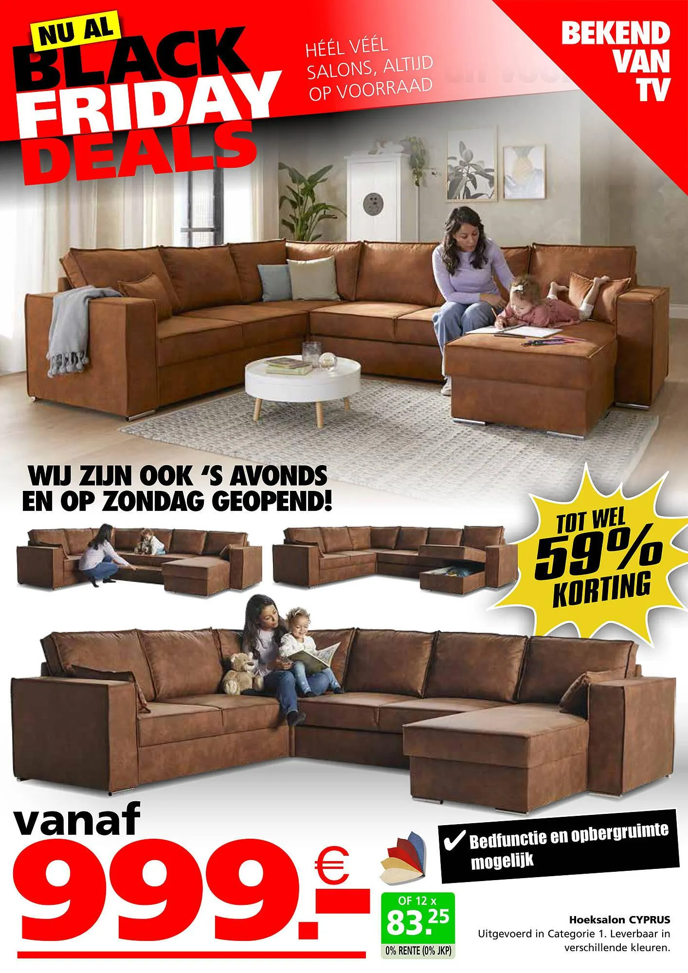 Seats And Sofas Folder van 31 oktober tot 25 november 2023 - folder pagina 18