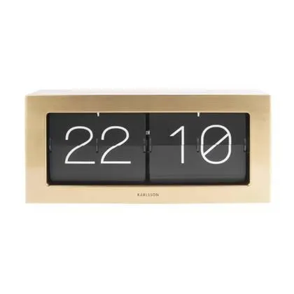 Karlsson Boxed Flip Tafelklok 37 x 17,5 cm
