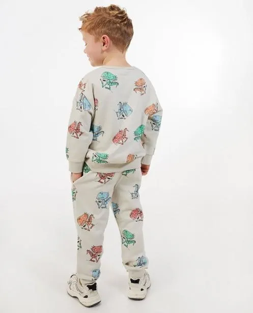 Joggingbroek met dinoprint