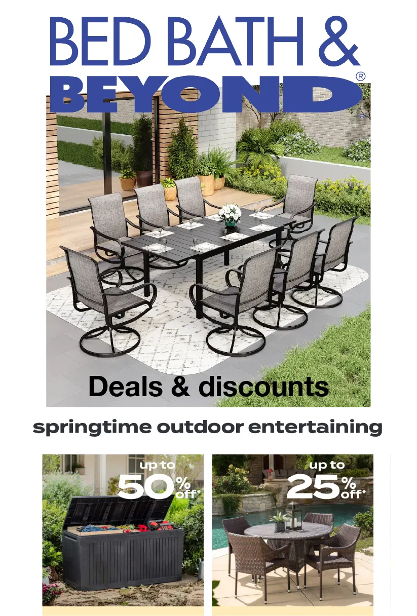 Weekly ad Bed Bath & Beyond Weekly Ad from April 11 to April 25 2025 - Page 