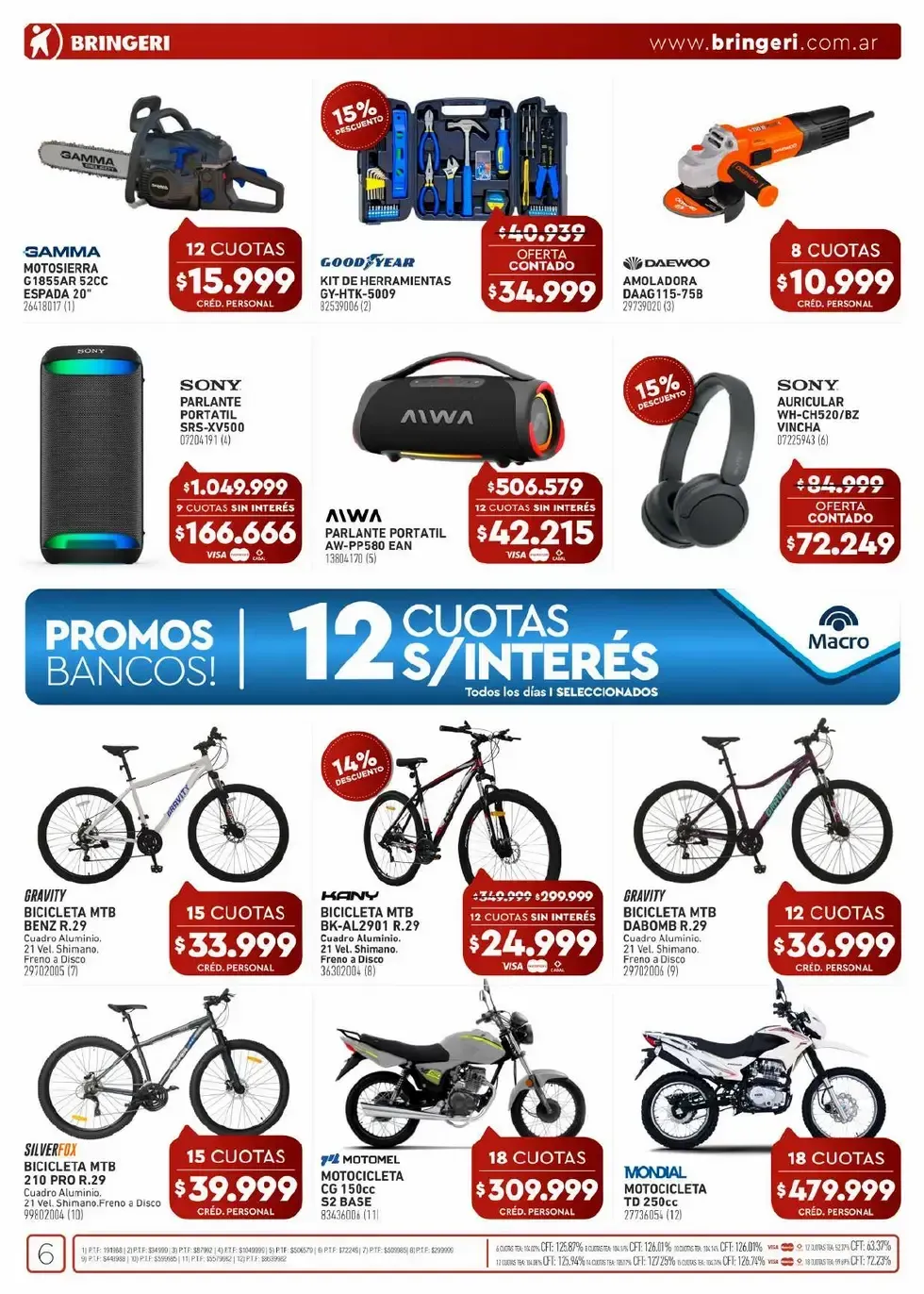 Ofertas de Ofertas Bringeri mes de Junio 1 de junio al 1 de julio 2025 - Página 6 del catálogo