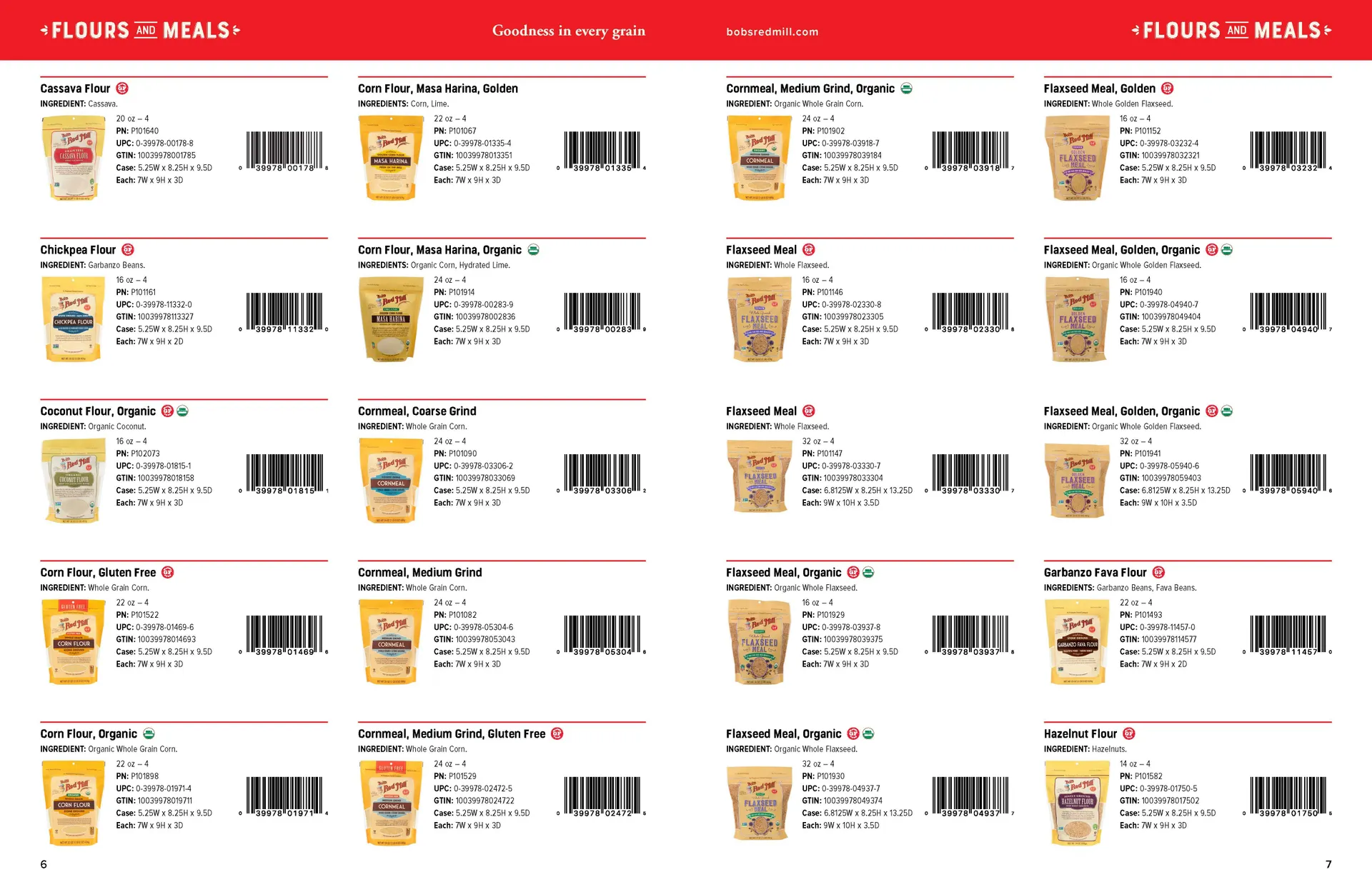 Weekly ad Bob's Red Mill Product List from April 23 to June 30 2025 - Page 4