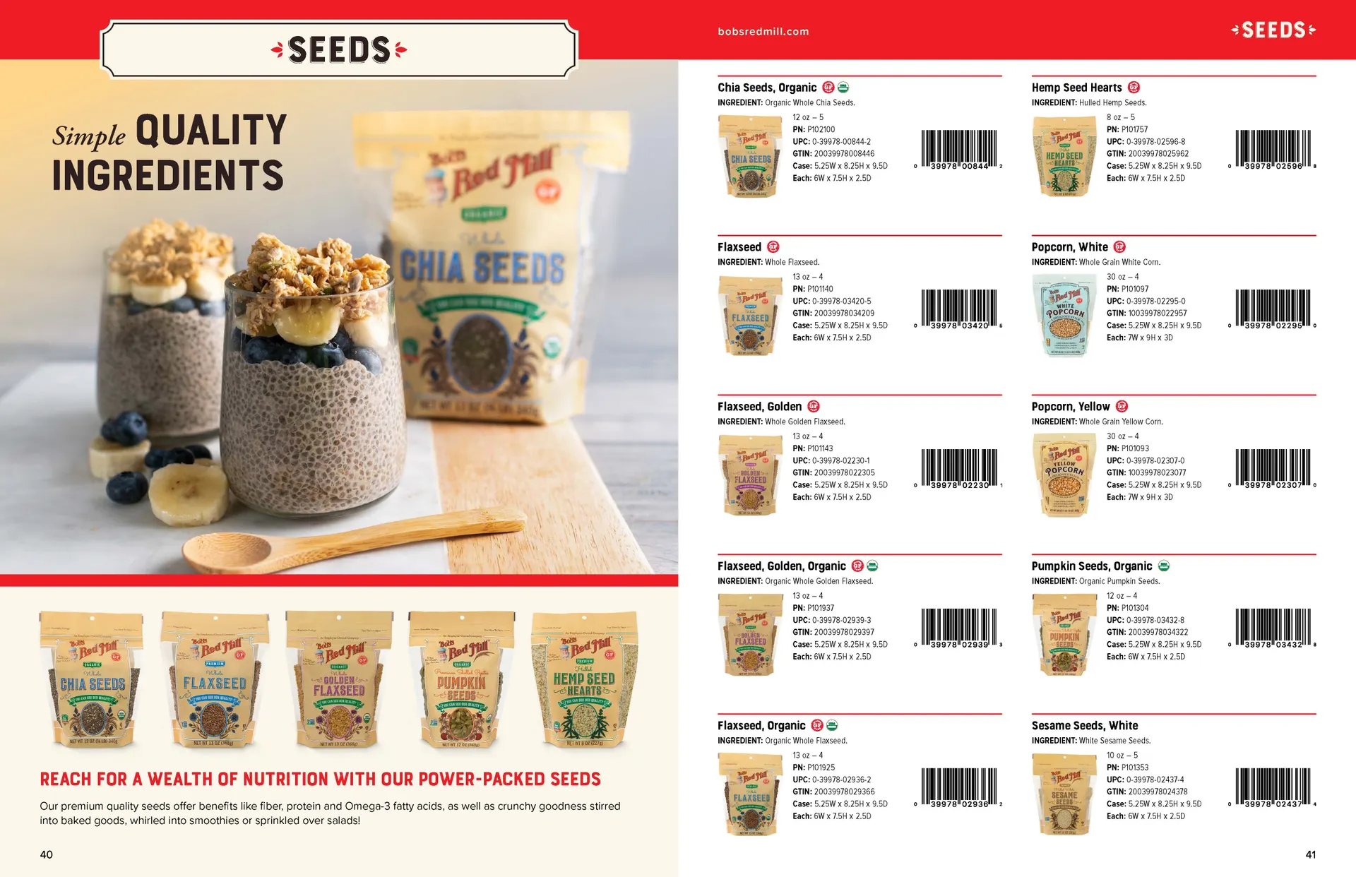 Weekly ad Bob's Red Mill Product List from April 23 to June 30 2025 - Page 21
