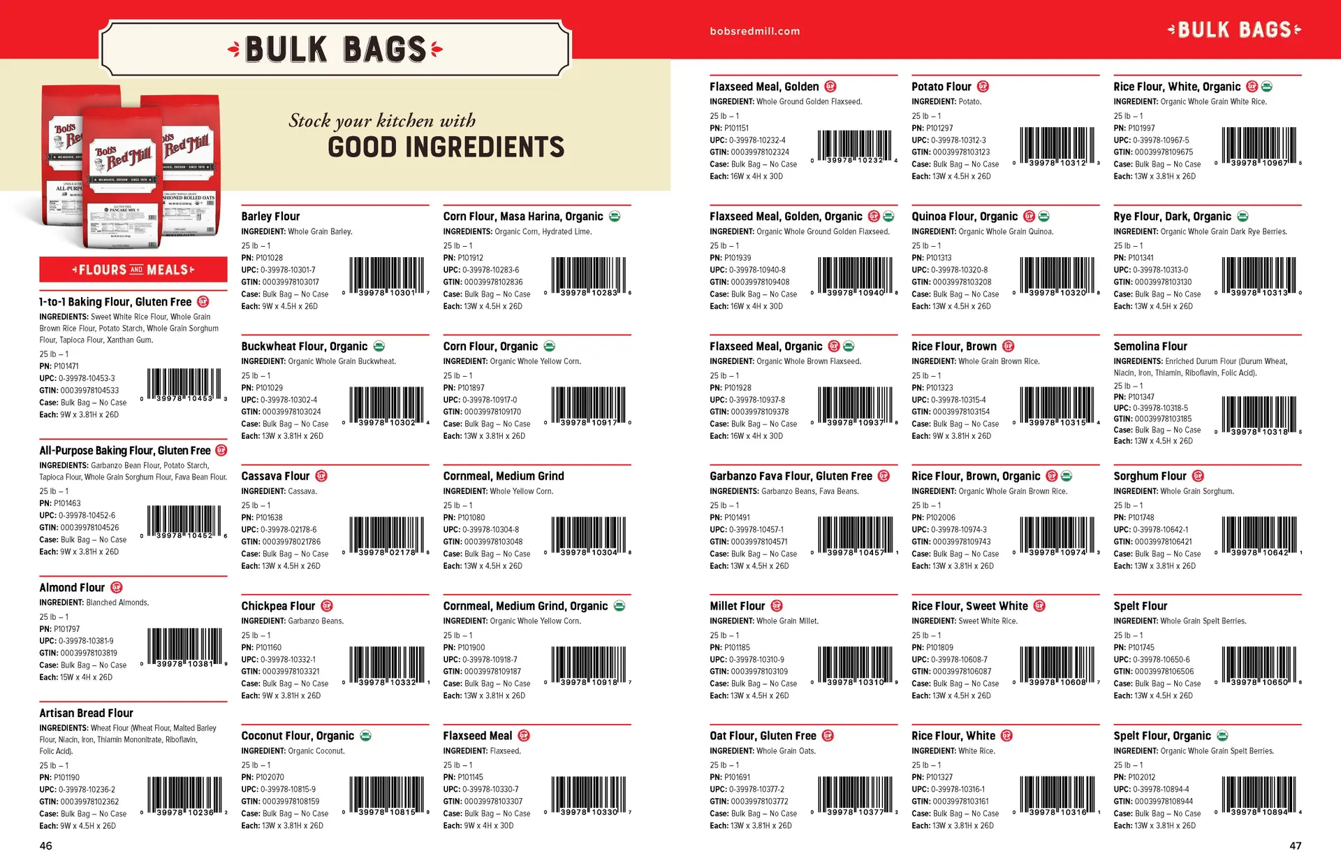 Weekly ad Bob's Red Mill Product List from April 23 to June 30 2025 - Page 24