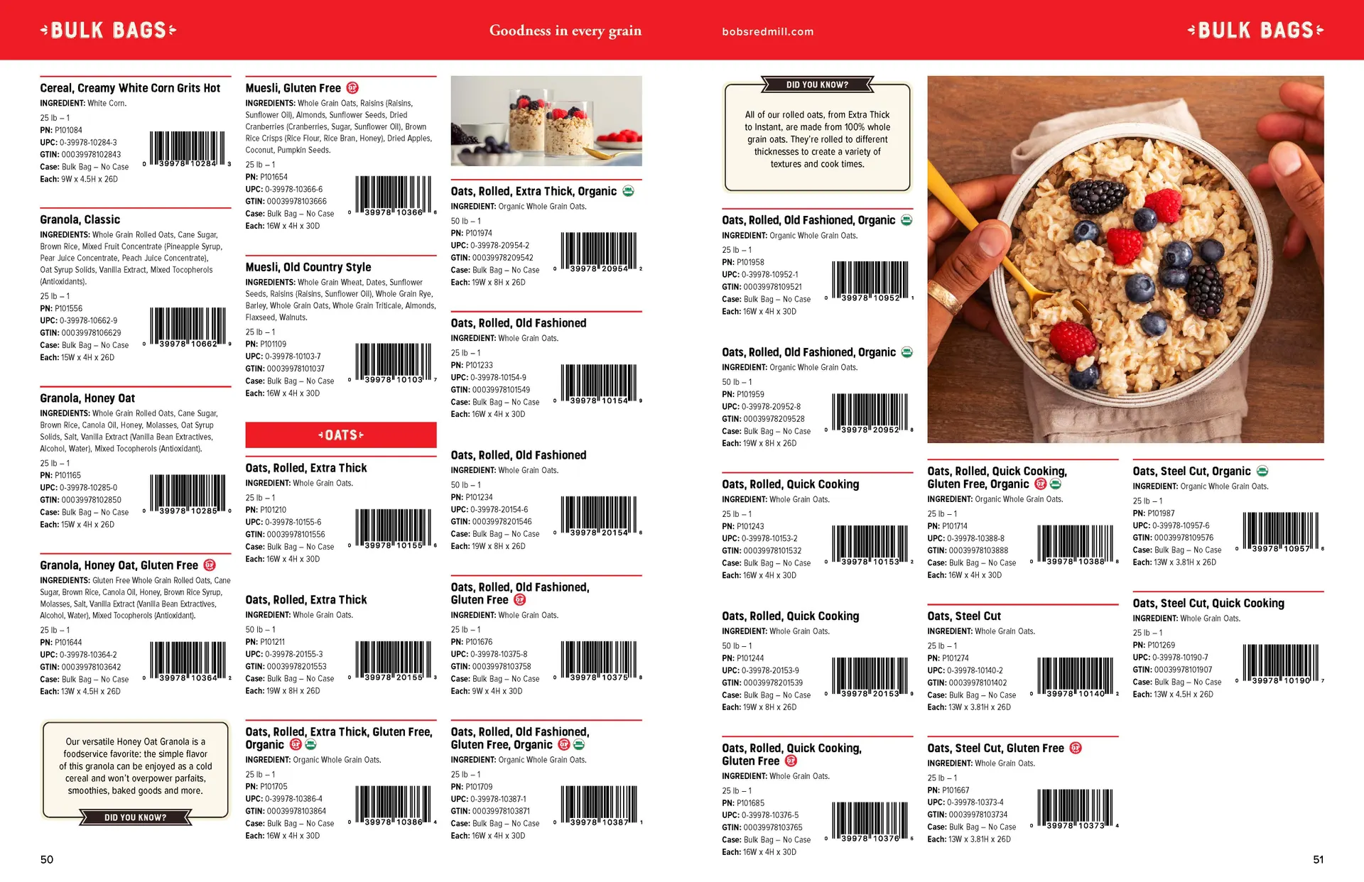 Weekly ad Bob's Red Mill Product List from April 23 to June 30 2025 - Page 26